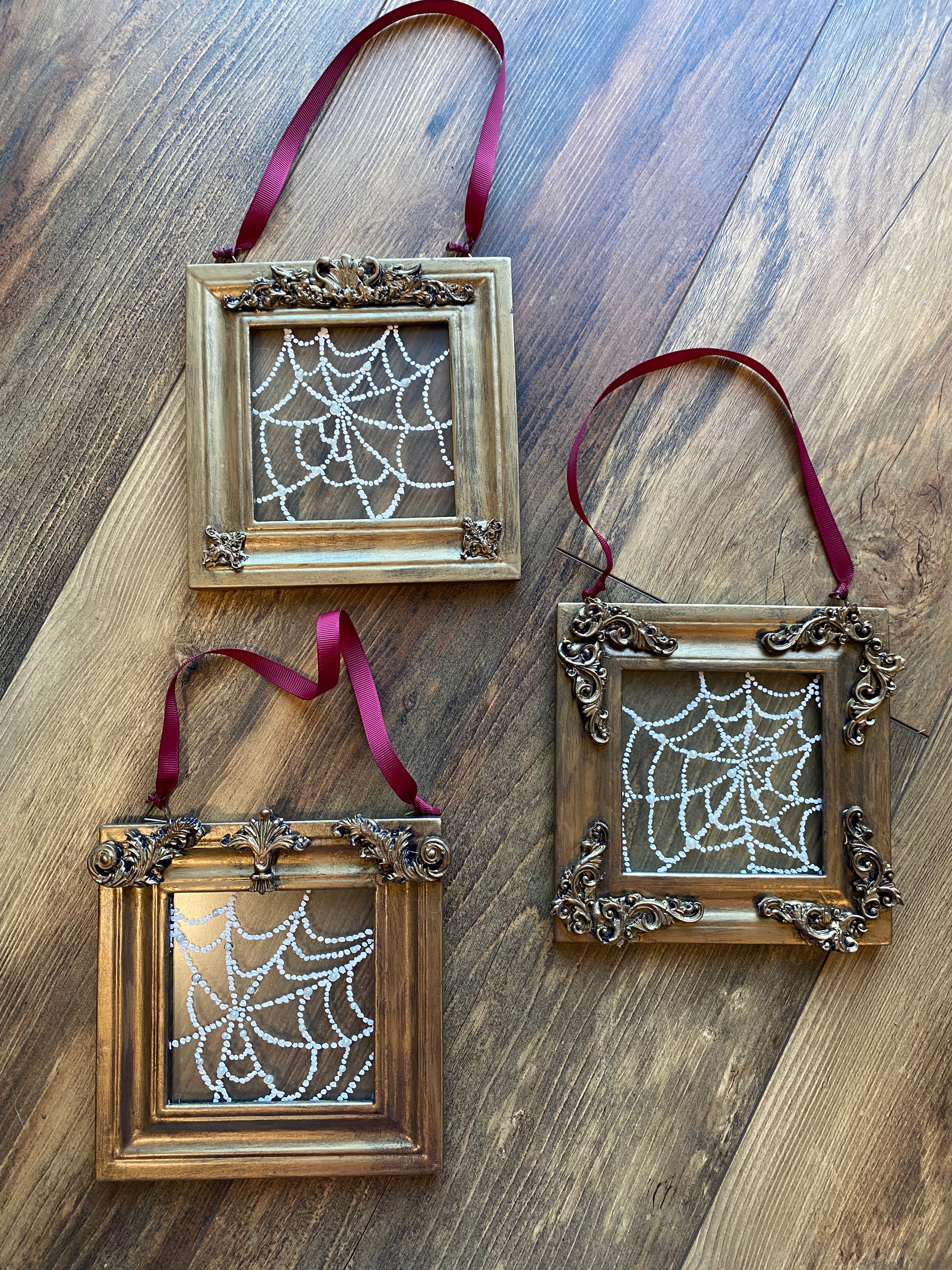 Antique Spiderweb Frames