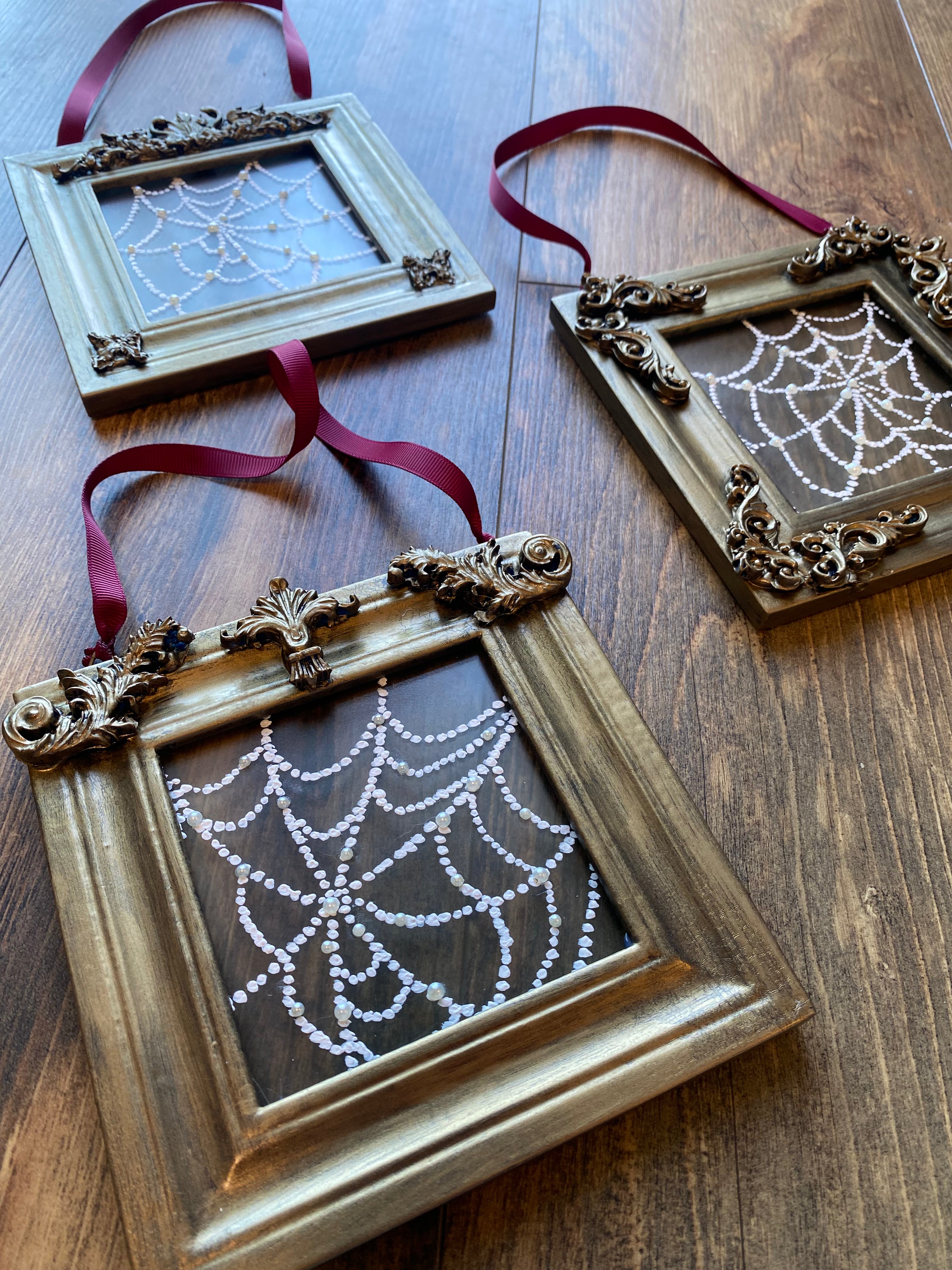 Antique Spiderweb Frames