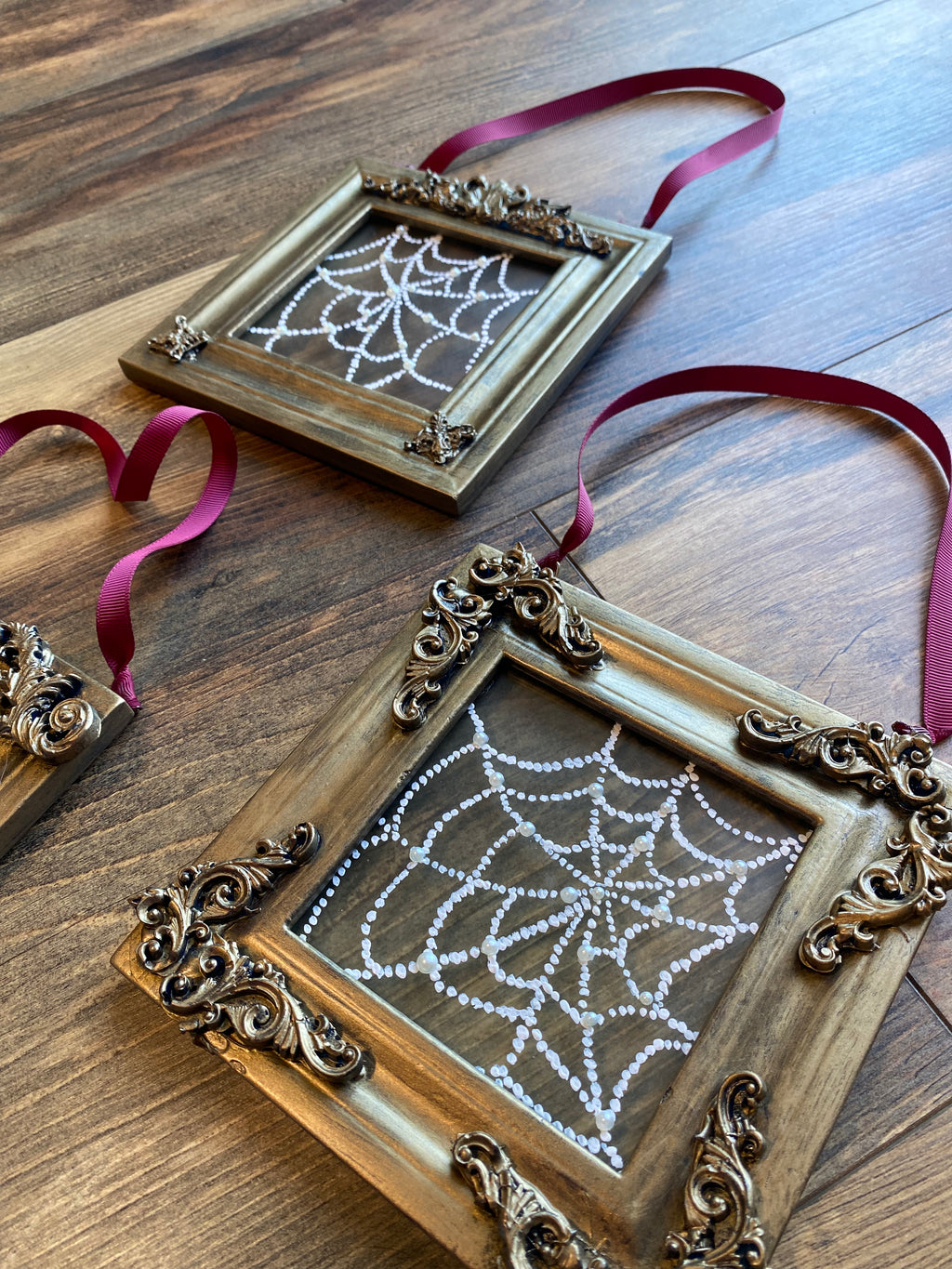 Antique Spiderweb Frames